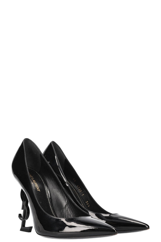 SAINT LAURENT Opyum Heels Patent Black