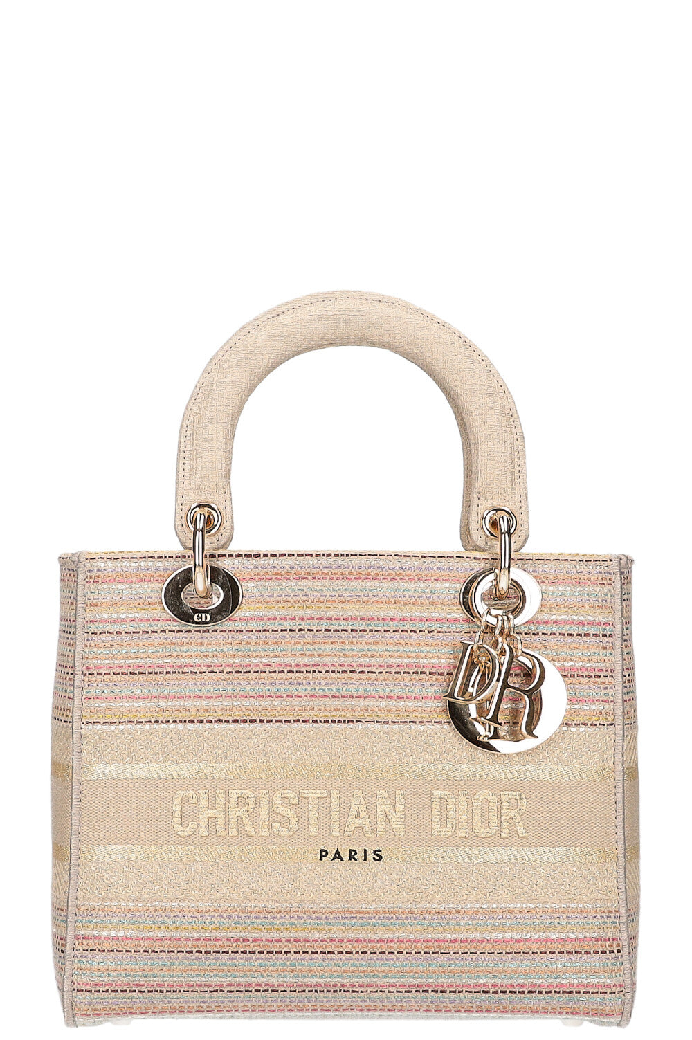 Dior Book Tote Lady Dior Canvas Tote