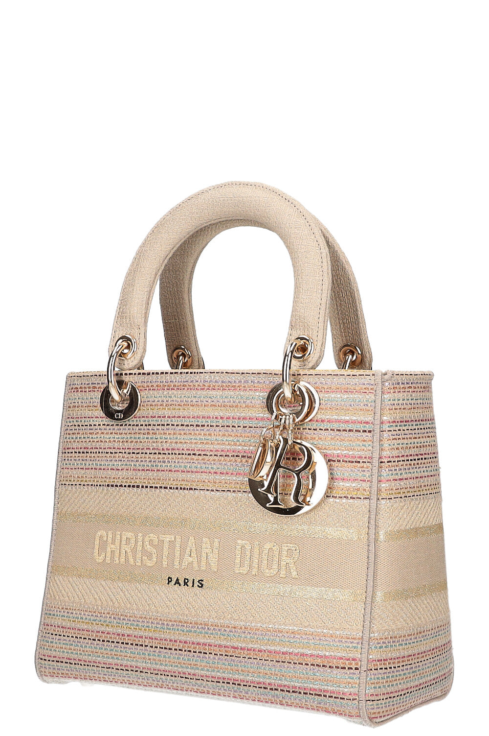 Dior Book Tote Lady Dior Canvas Tote