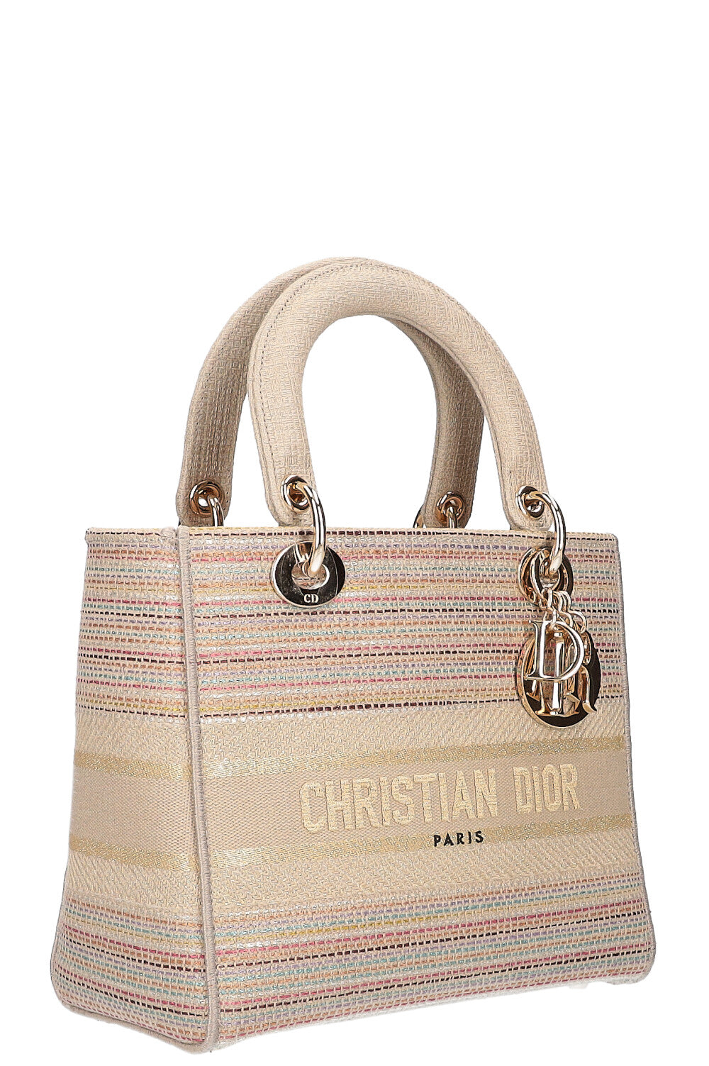 Dior Book Tote Lady Dior Canvas Tote