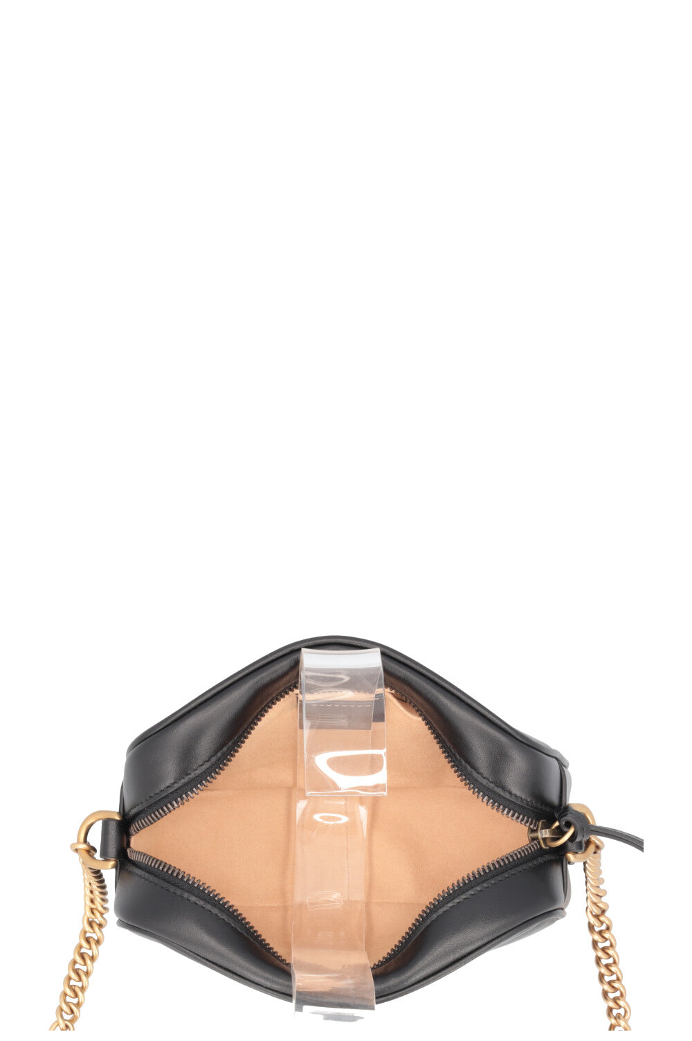 GUCCI Small Marmont Quilted Crossbody Bag Black