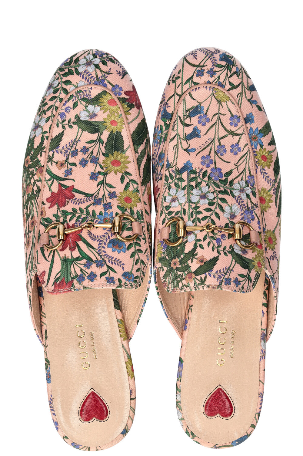 GUCCI Princetown Slipper Flats Floral
