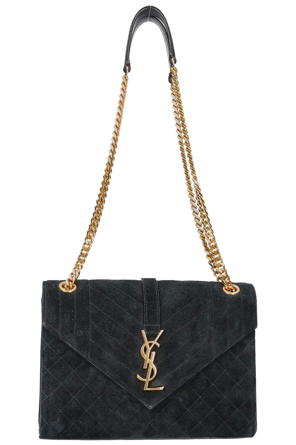 SAINT LAURENT Classic Monogram Envelope Bag Medium
