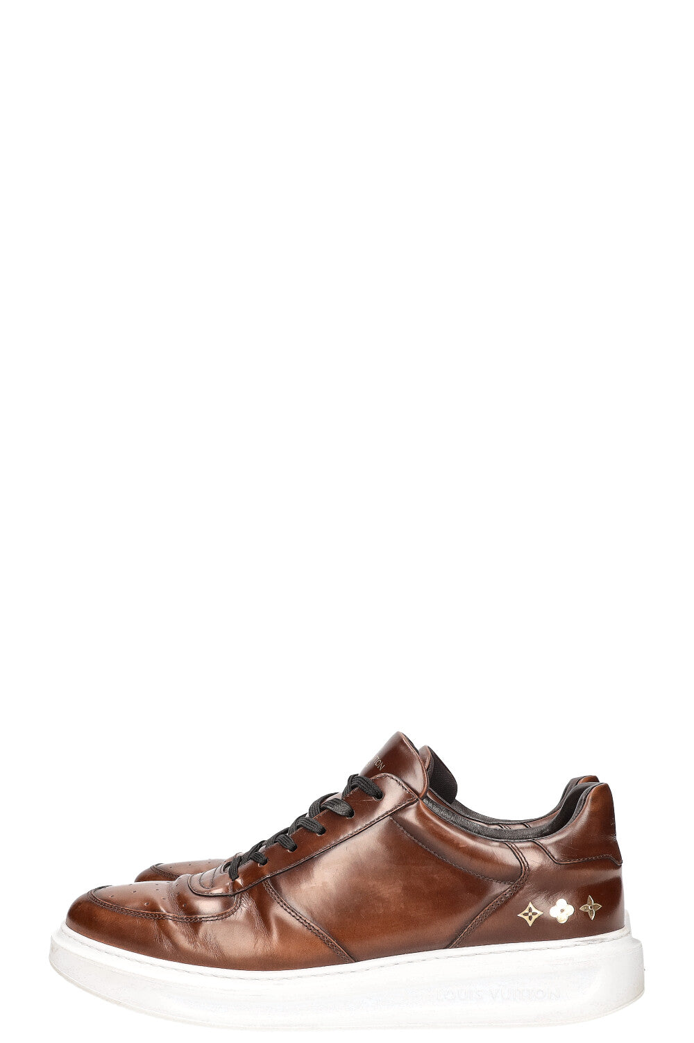 LOUIS VUITTON Beverly Hills Sneakers Brown