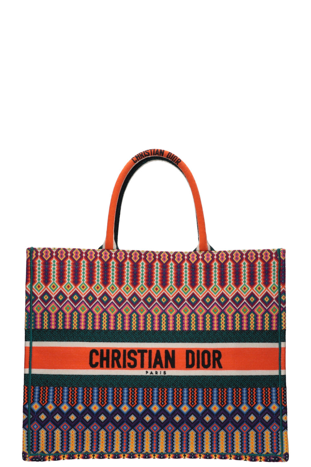 Dior Book Tote Canvas Tote