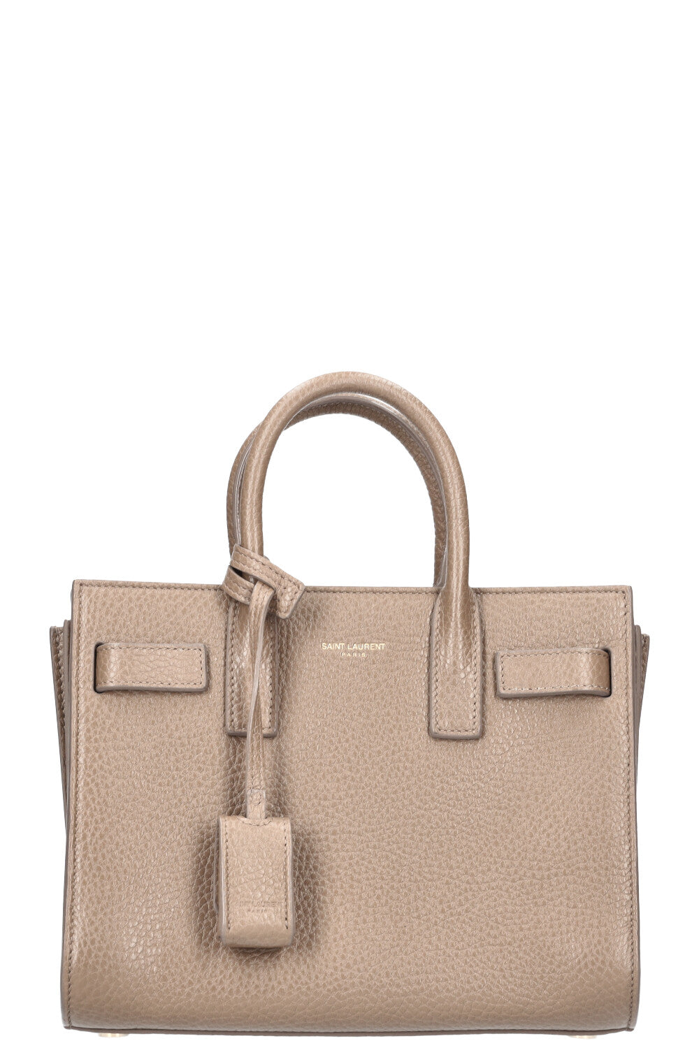 SAINT LAURENT Sac de Jour Nano Taupe