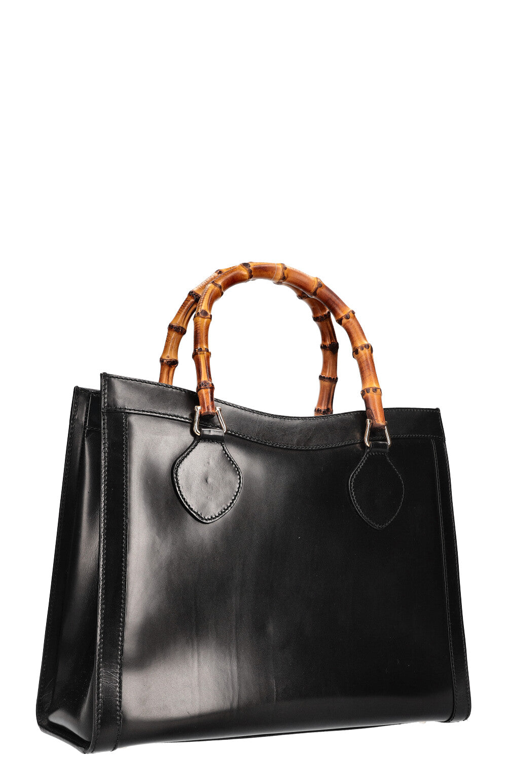 GUCCI Vintage Diana Handbag Black