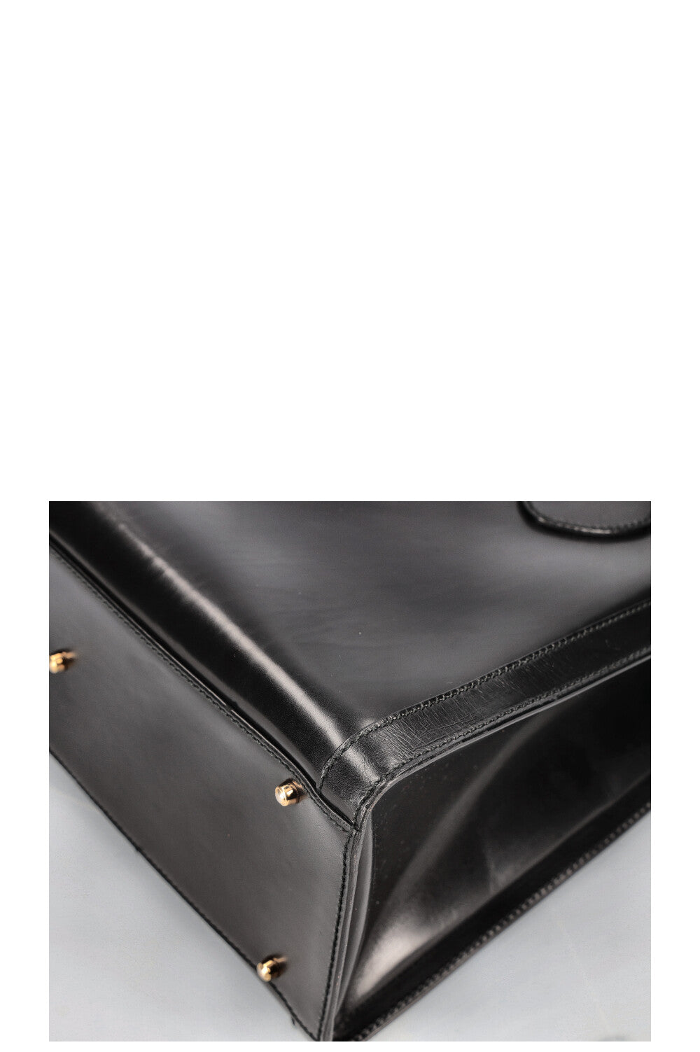 GUCCI Vintage Diana Handbag Black