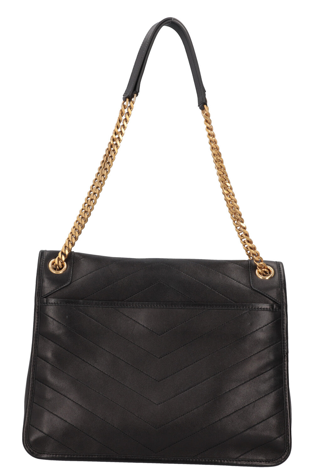 SAINT LAURENT Niki Medium Bag Leather Black