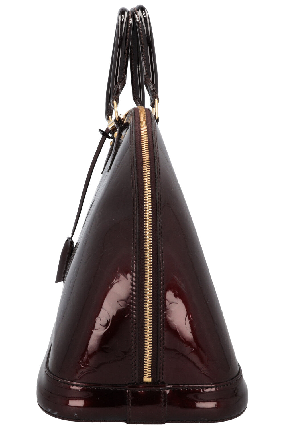 LOUIS VUITTON Alma GM Vernis Amarante
