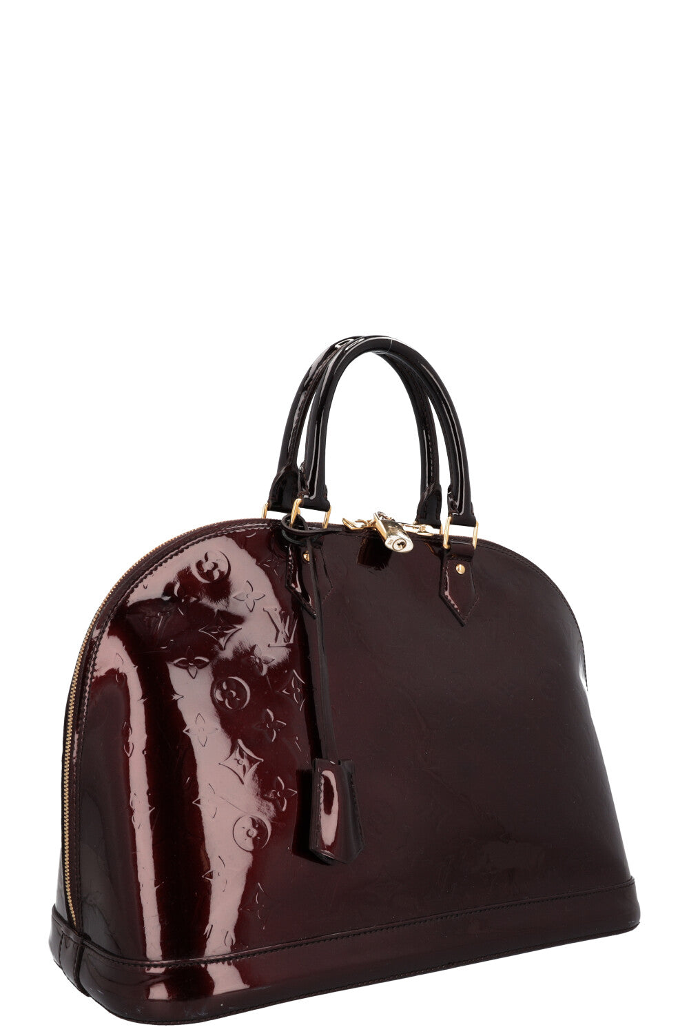 LOUIS VUITTON Alma GM Vernis Amarante