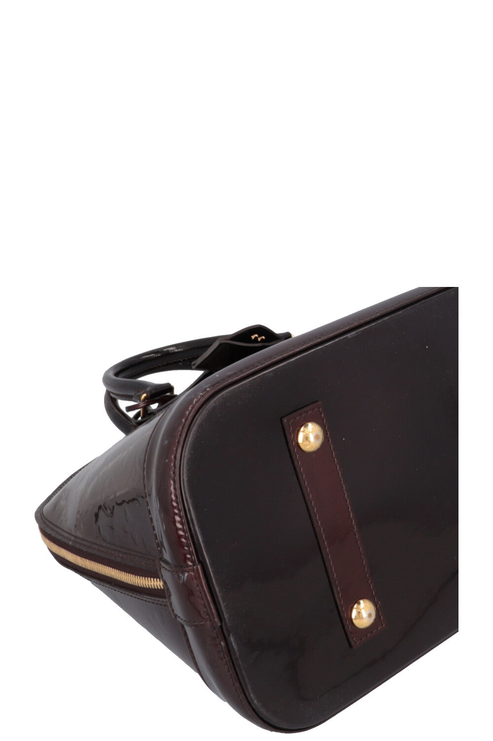 LOUIS VUITTON Alma GM Vernis Amarante