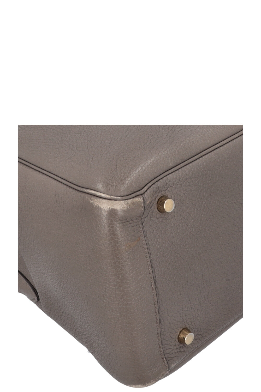 HERMES Lindy 30 Clemence Gris Etain