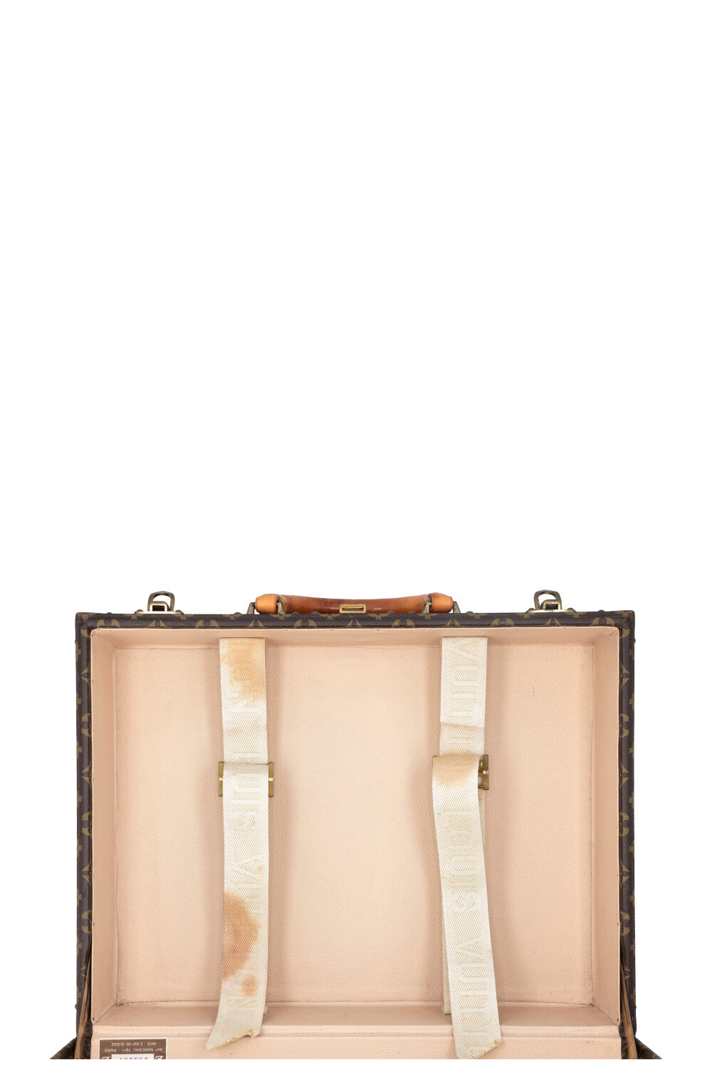 LOUIS VUITTON Alzer 45 Trunk MNG Canvas