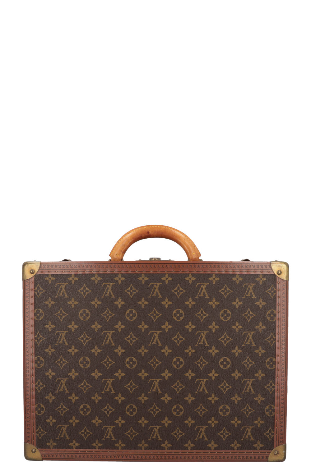 LOUIS VUITTON Alzer 45 Trunk MNG Canvas