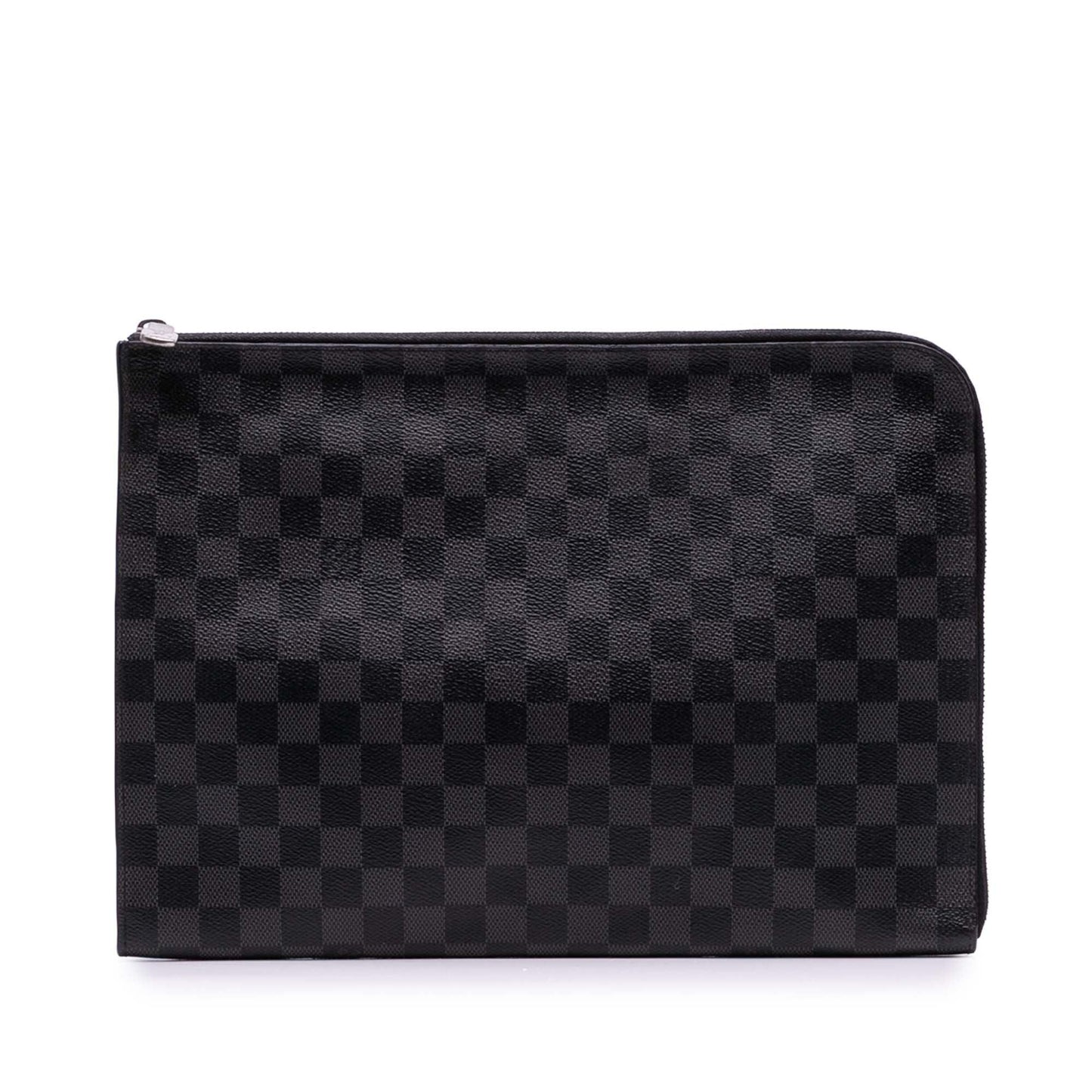 Black Louis Vuitton Damier Graphite Pochette Jour GM Clutch Bag