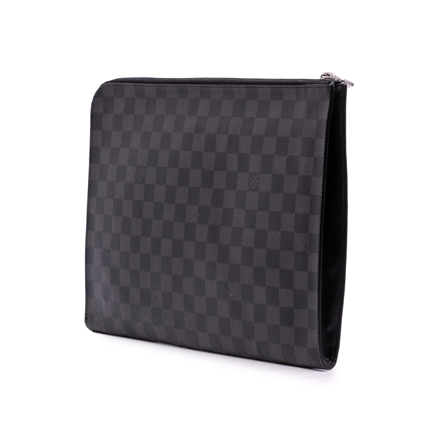 Black Louis Vuitton Damier Graphite Pochette Jour GM Clutch Bag