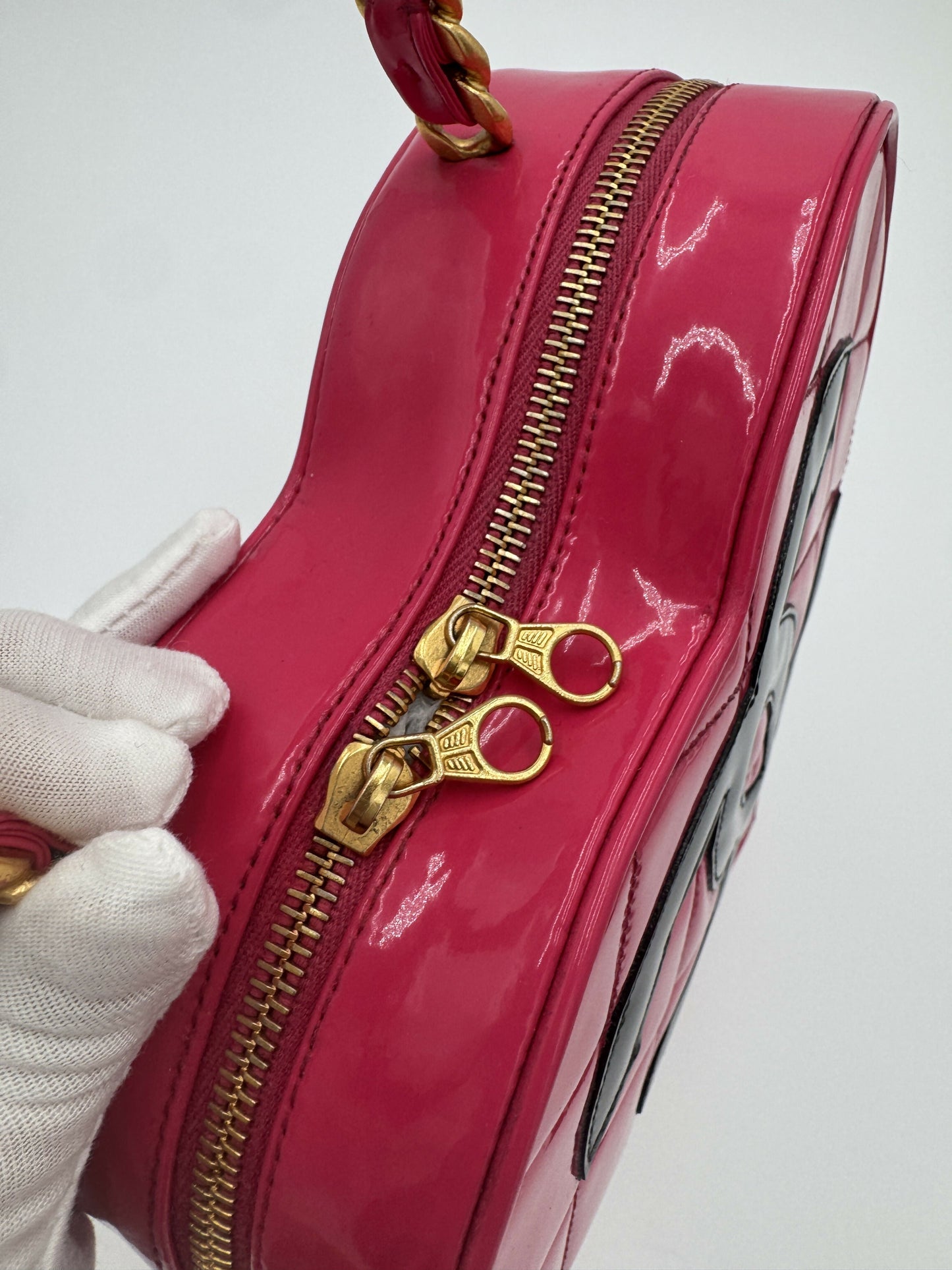 Chanel 1995  Barbie Barbie/Pink Heart Vanity Bag