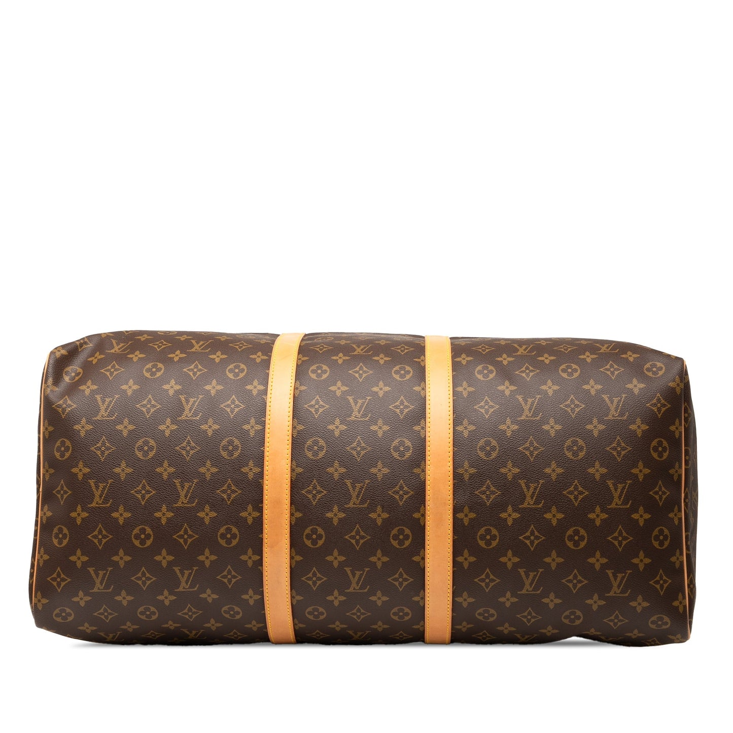 Brown Louis Vuitton Monogram Keepall 60 Travel Bag