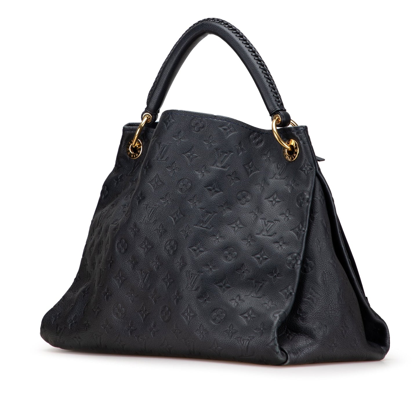 Blue Louis Vuitton Monogram Empreinte Artsy MM Hobo Bag