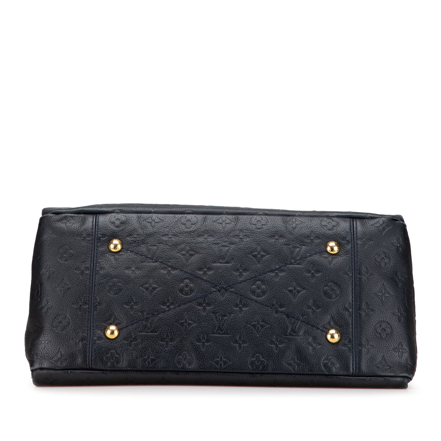 Blue Louis Vuitton Monogram Empreinte Artsy MM Hobo Bag