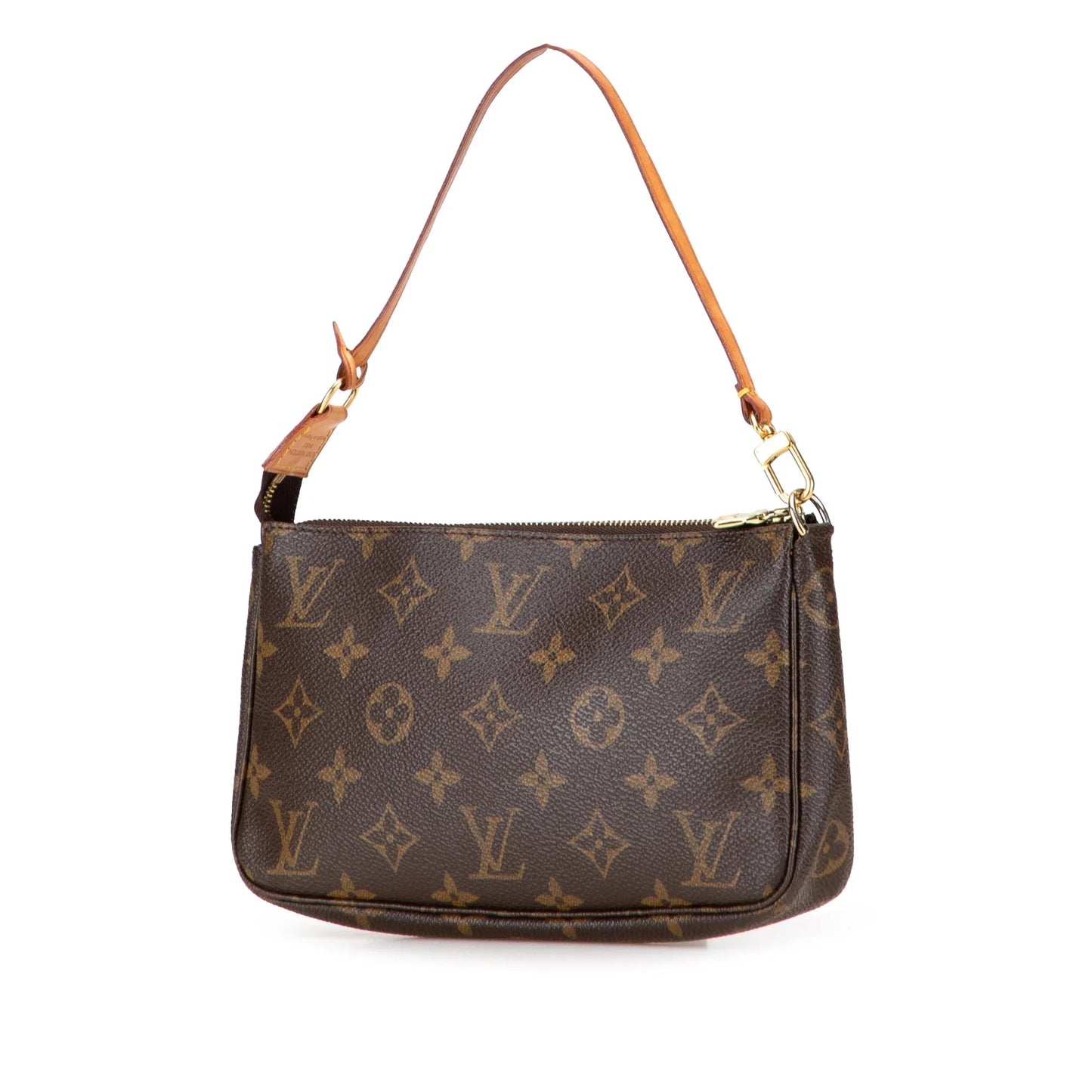 Brown Louis Vuitton Monogram Pochette Accessoires Shoulder Bag