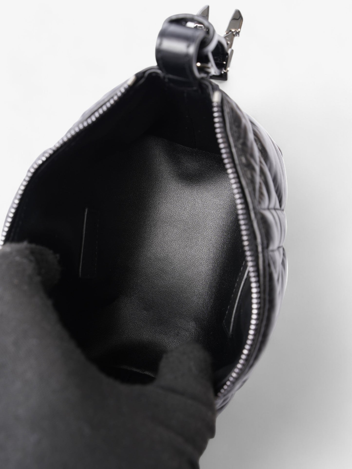 Christian Dior DiorTravel Nomad Pouch Black Calfskin Leather