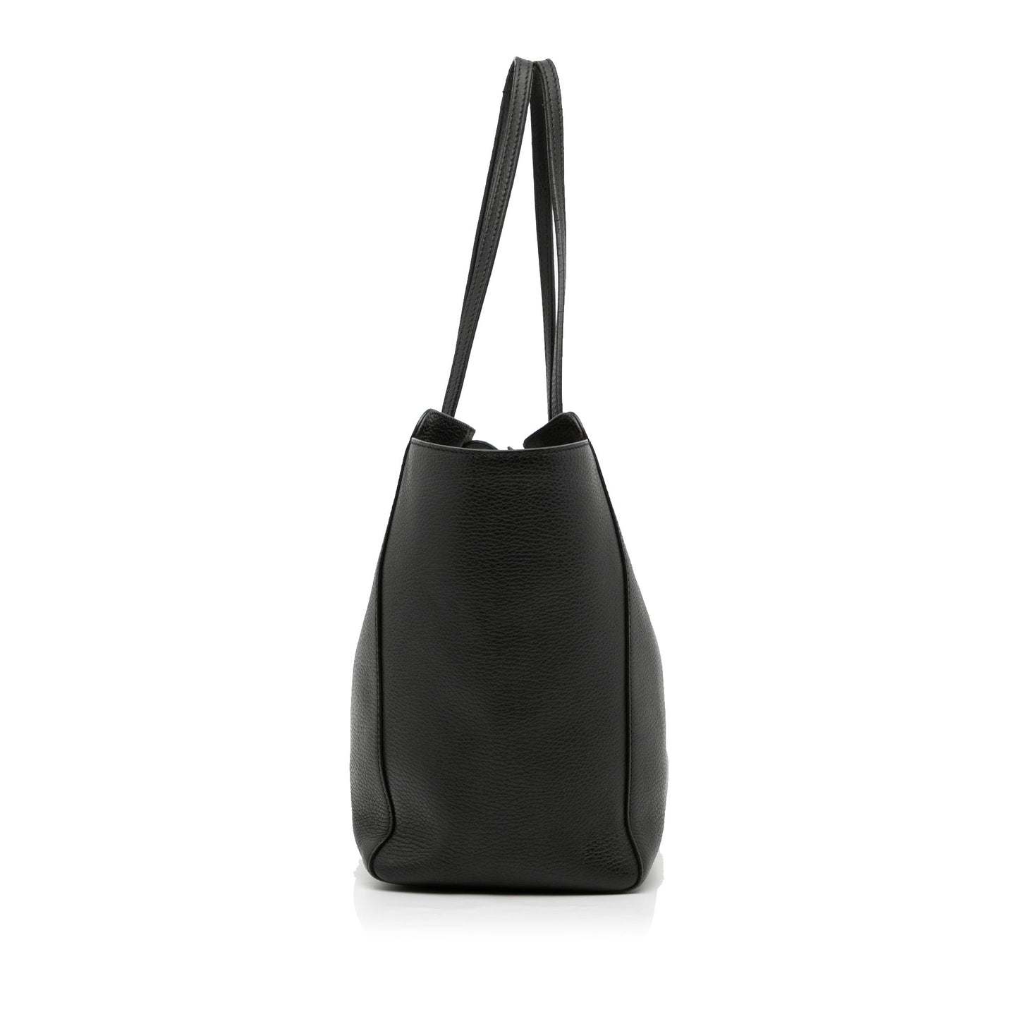 Gucci Black Leather Tote Style 13