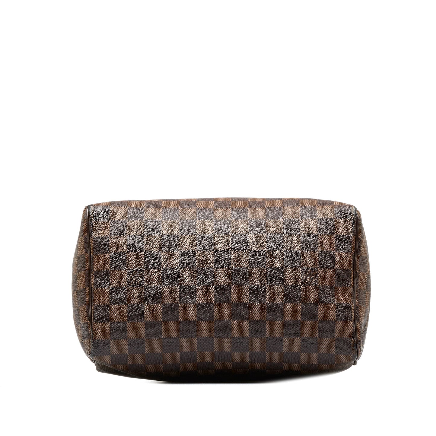 LOUIS VUITTON Damier Ebene Speedy 25 Boston Bag