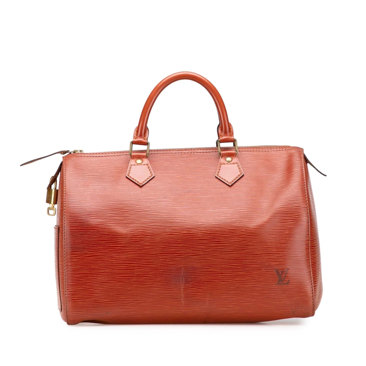 Brown Louis Vuitton Epi Speedy 30 Boston Bag