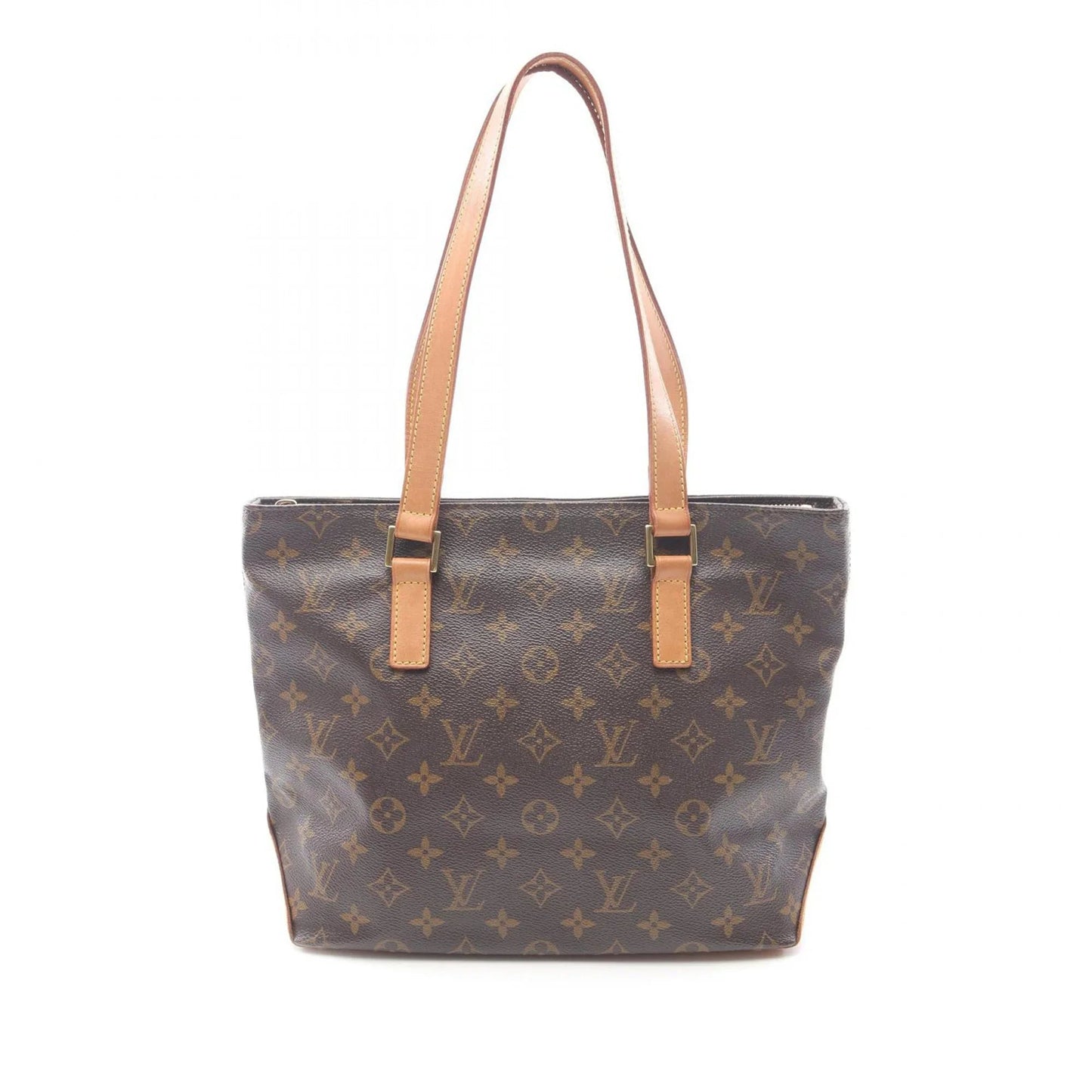 Brown Louis Vuitton Monogram Cabas Piano Tote Bag