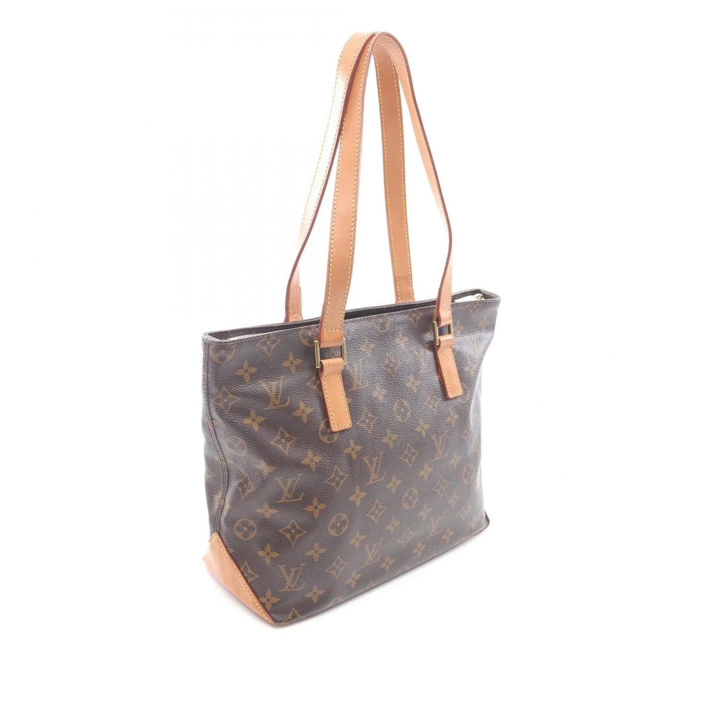 Brown Louis Vuitton Monogram Cabas Piano Tote Bag
