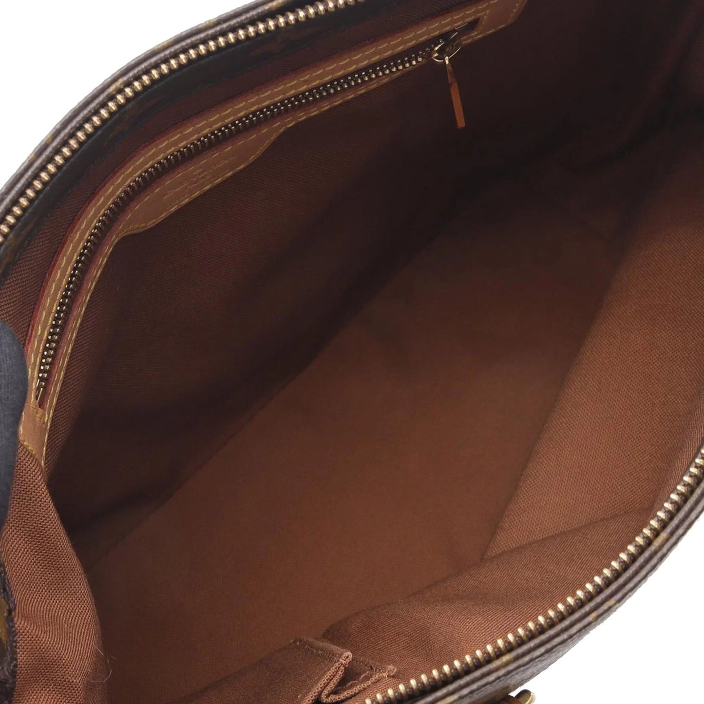 Brown Louis Vuitton Monogram Cabas Piano Tote Bag