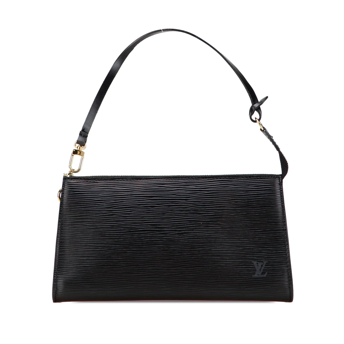Black Louis Vuitton Epi Pochette Accessoires Shoulder Bag