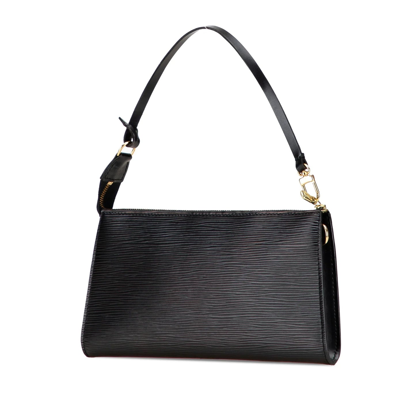 Black Louis Vuitton Epi Pochette Accessoires Shoulder Bag