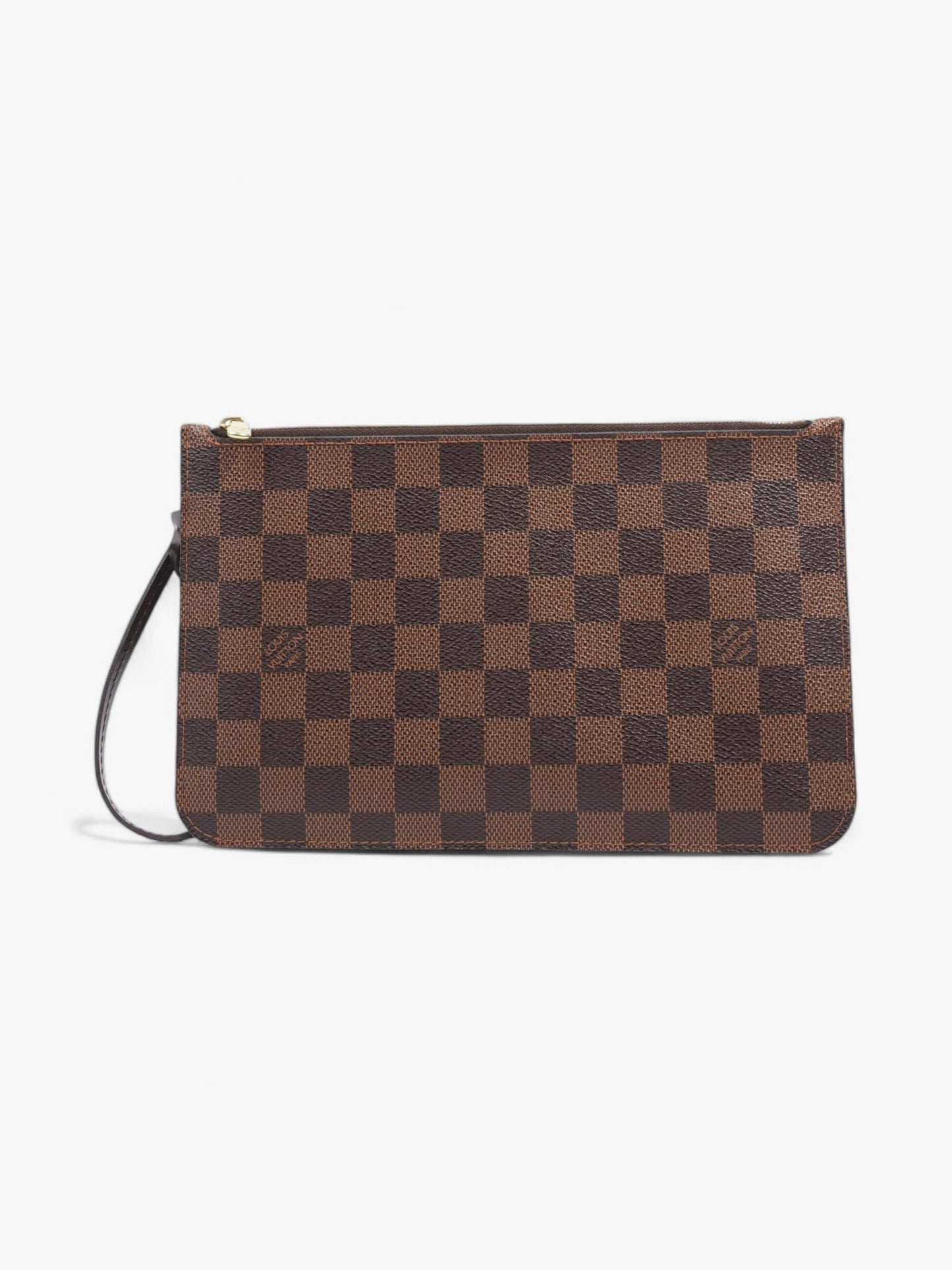 Louis Vuitton Neverful Pochette Damier Ebene Coated Canvas