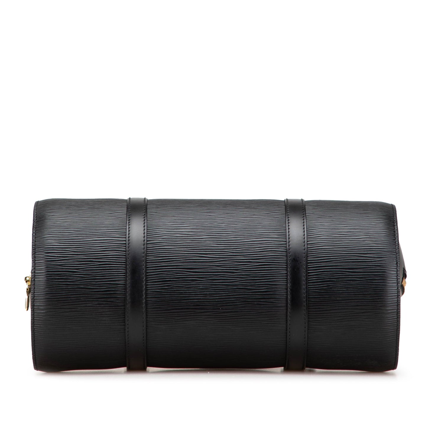 Black Louis Vuitton Epi Soufflot Handbag