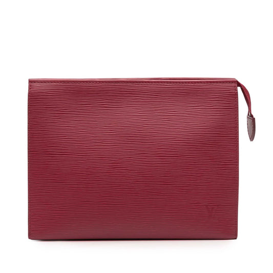 Pink Louis Vuitton Epi Toiletry Pouch 26 Clutch Bag