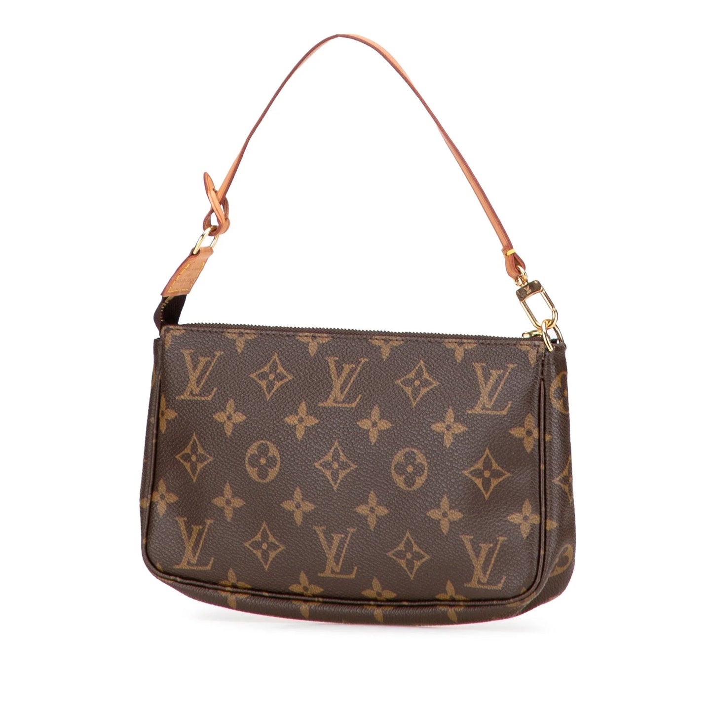 Brown Louis Vuitton Monogram Pochette Accessoires Shoulder Bag