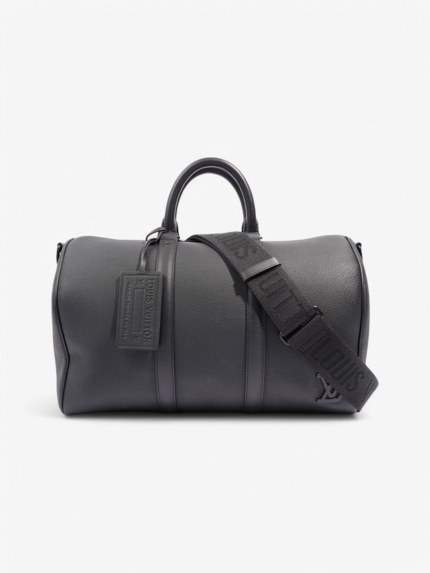 Louis Vuitton Speedy Bandouliere Black Leather 40