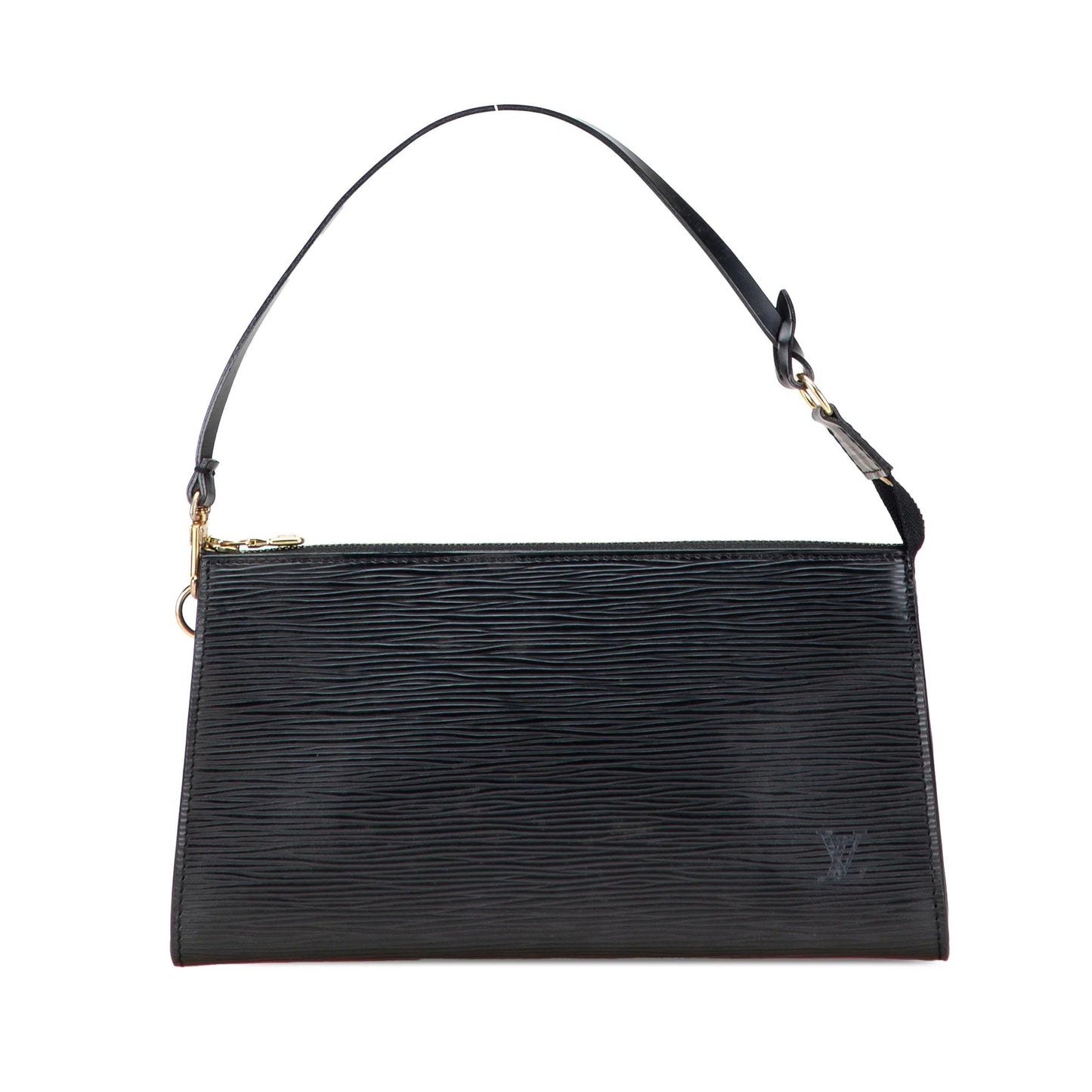 Black Louis Vuitton Epi Pochette Accessoires Shoulder Bag