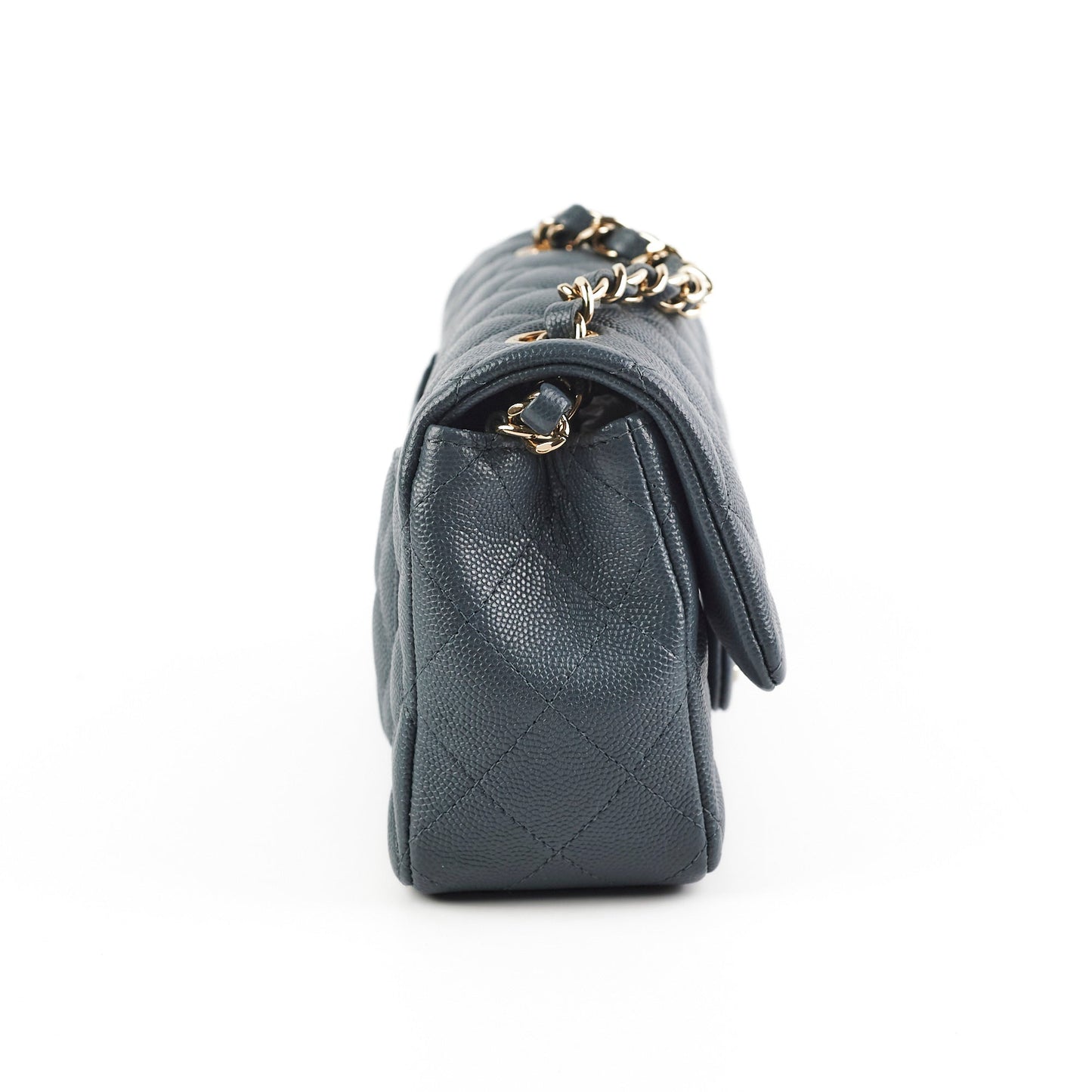 Chanel Caviar Mini Rectangular Flap Grey