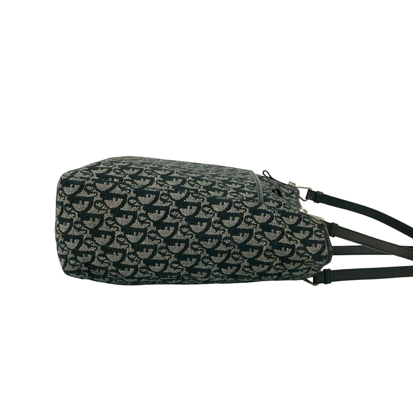 Black Dior Diorissimo Trotter Canvas Tote