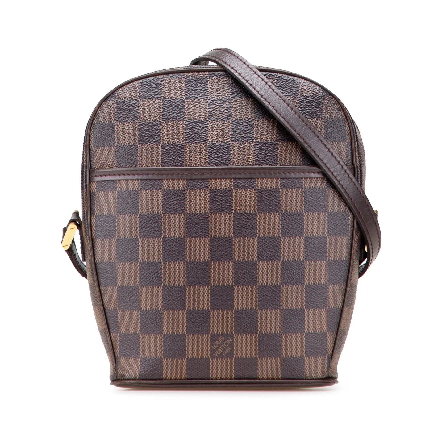 Brown Louis Vuitton Damier Ebene Ipanema PM Crossbody Bag