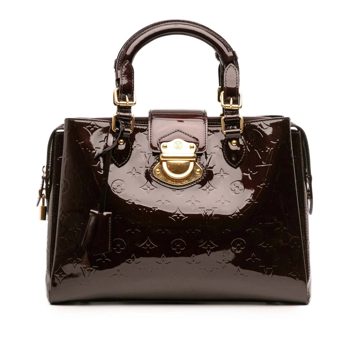 Purple Louis Vuitton Monogram Vernis Melrose Avenue Handbag