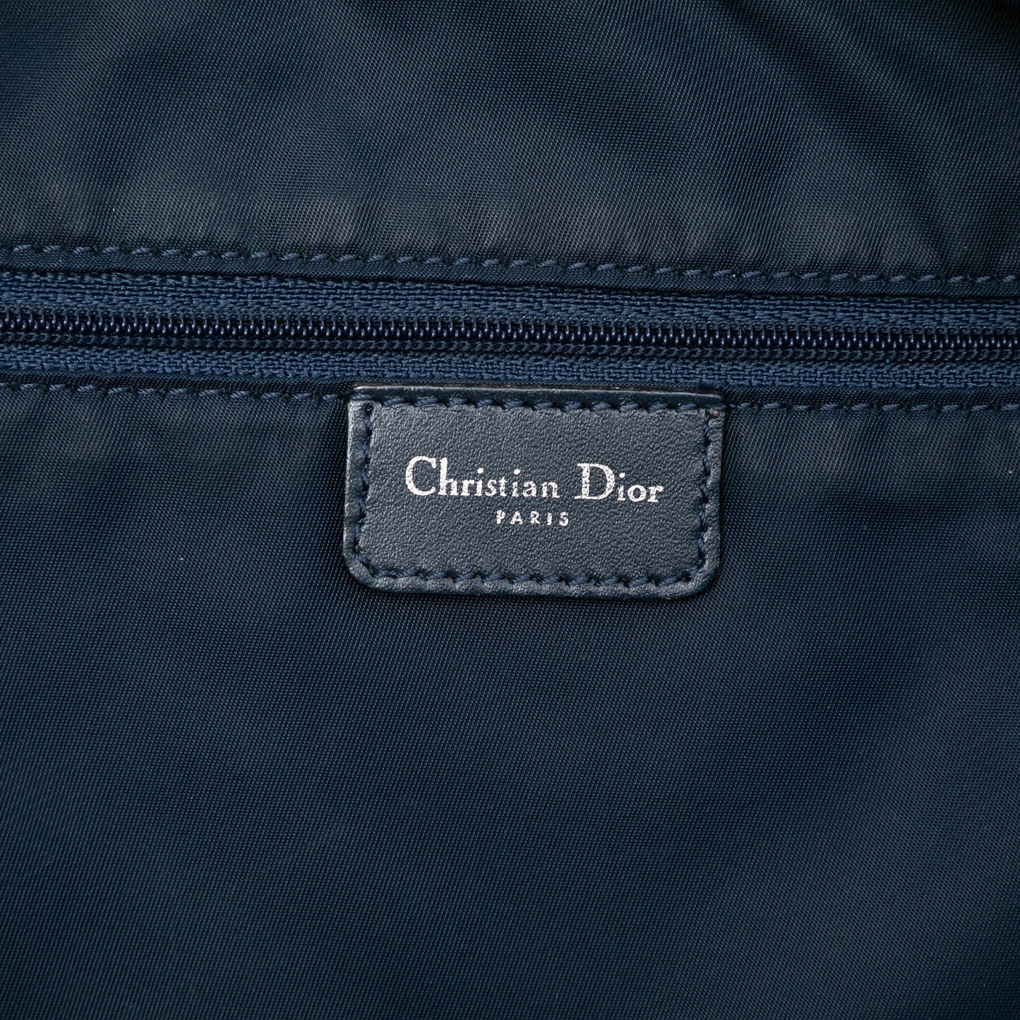 Blue Dior Diorissimo Trotter Canvas Crossbody