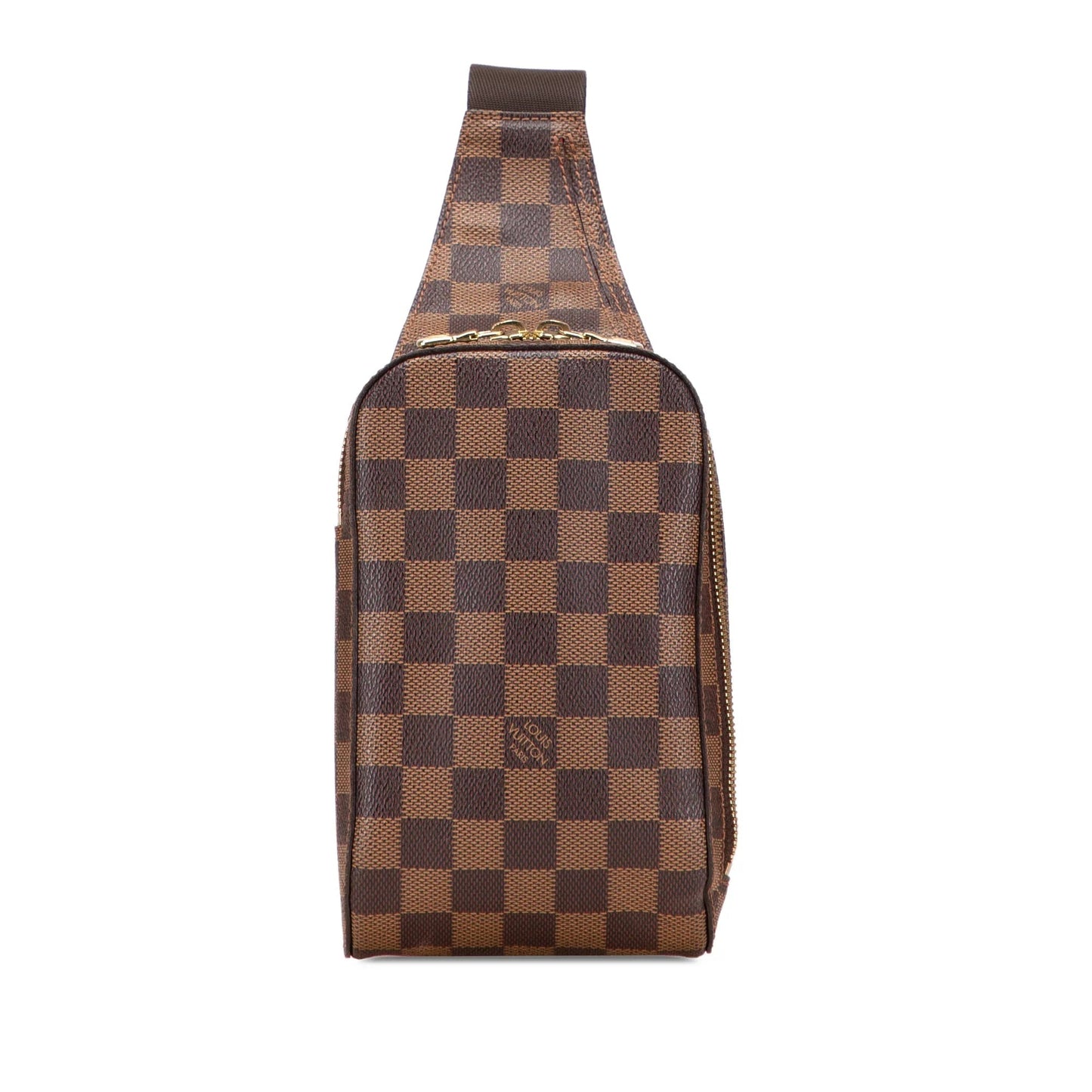 Brown Louis Vuitton Damier Ebene Geronimos Crossbody Bag