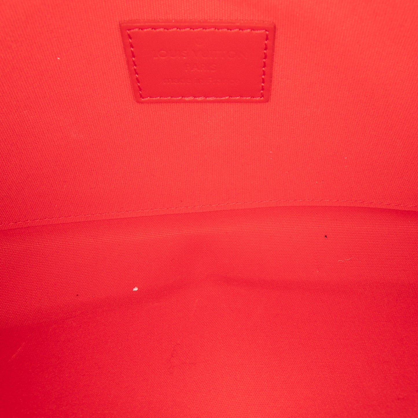 Red Louis Vuitton Monogram Vernis Pochette Felicie Crossbody Bag