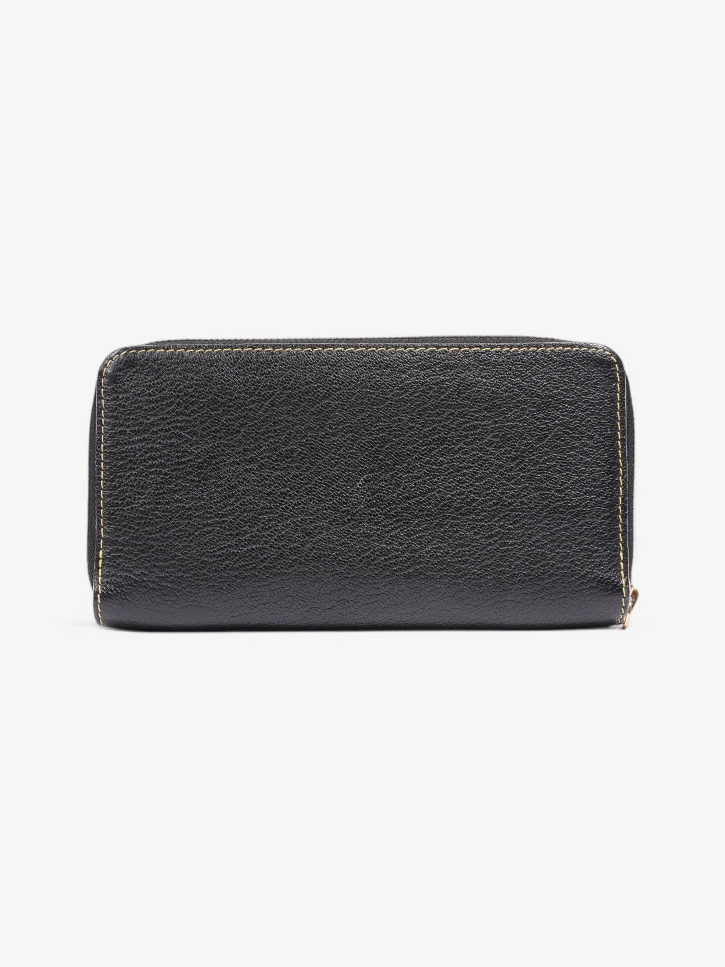 Louis Vuitton Suhali Zippy Wallet Black / Gold Leather