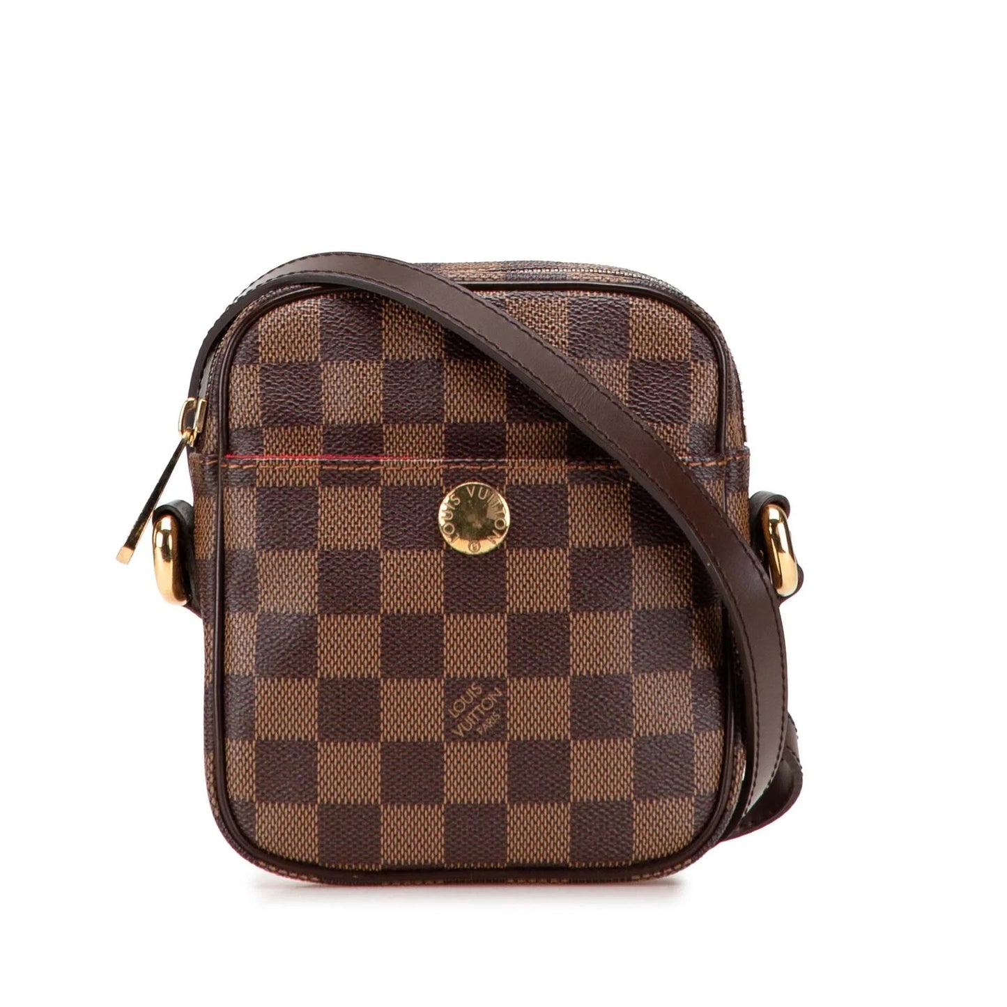 Brown Louis Vuitton Damier Ebene Rift Crossbody Bag
